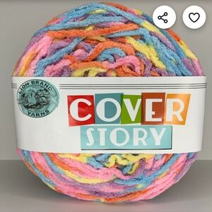 Full Skein Lion Brand Cover Story "BOWIE"